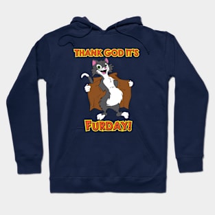 Thank God It's Furday - Cat Hoodie